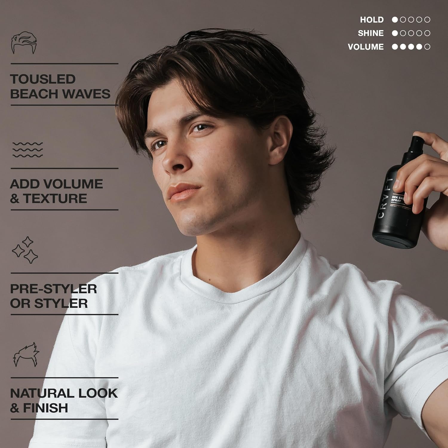 CrownElixer™ | Natural Scented Sea Salt Spray