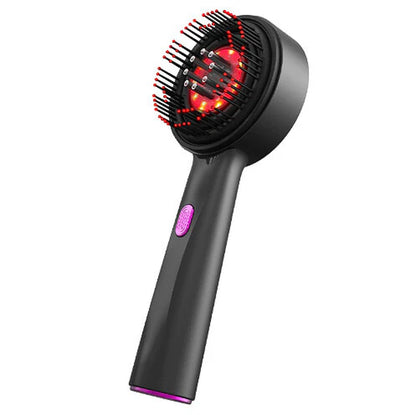 CrownElixer™ | Red Light Hair Therapy + Massager