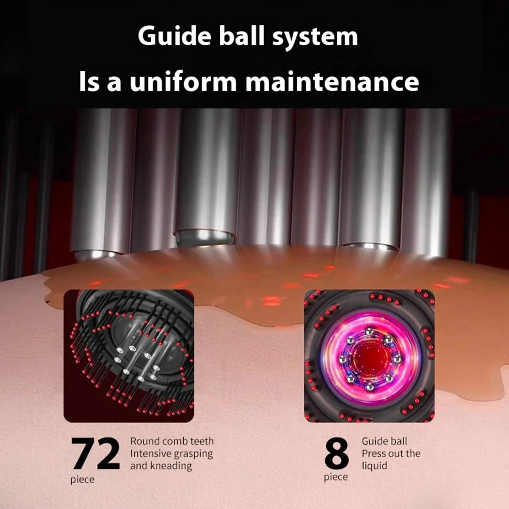 CrownElixer™ | Red Light Hair Therapy + Massager