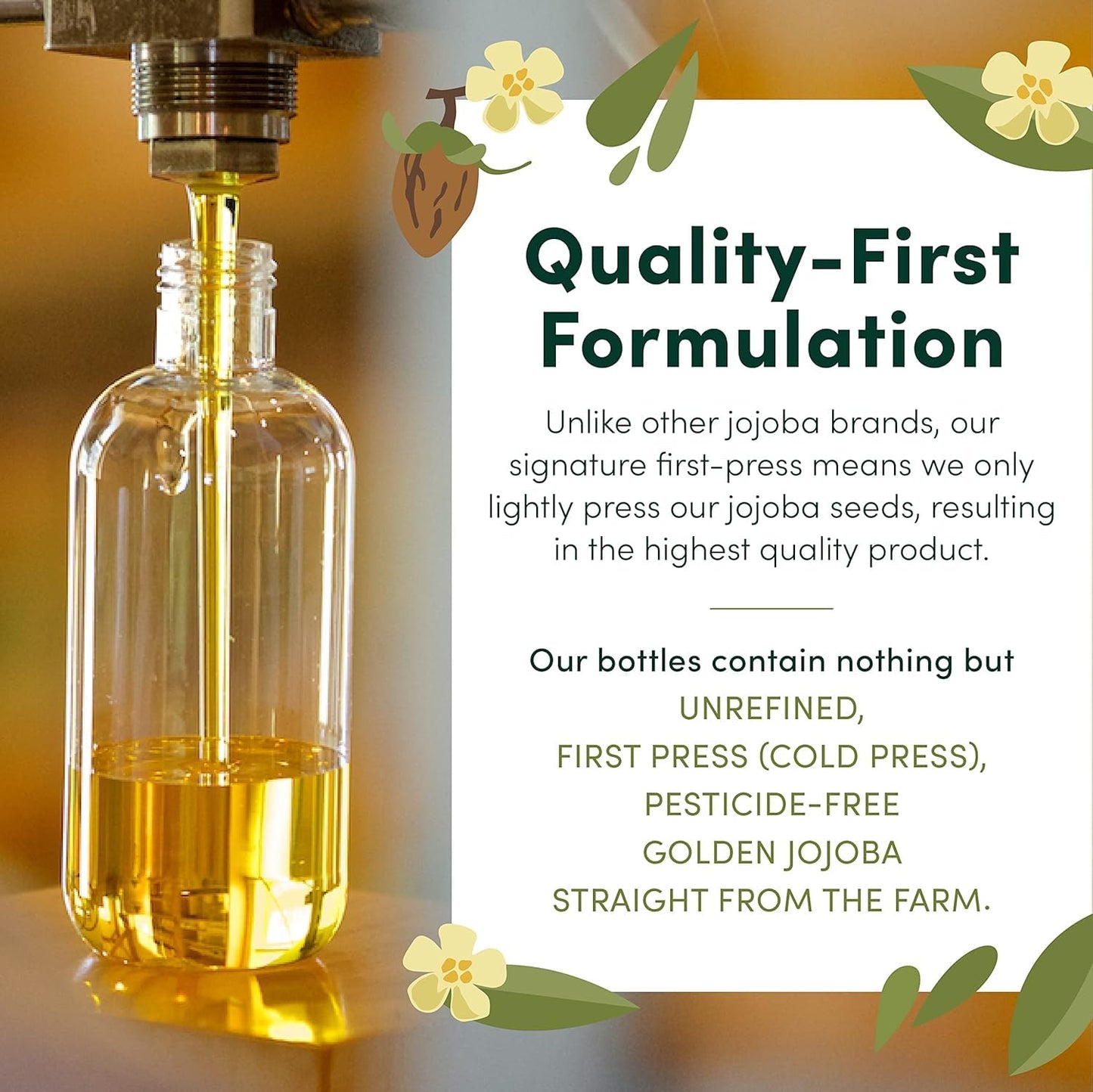 CrownElixer™ | Natural Jojoba Oil
