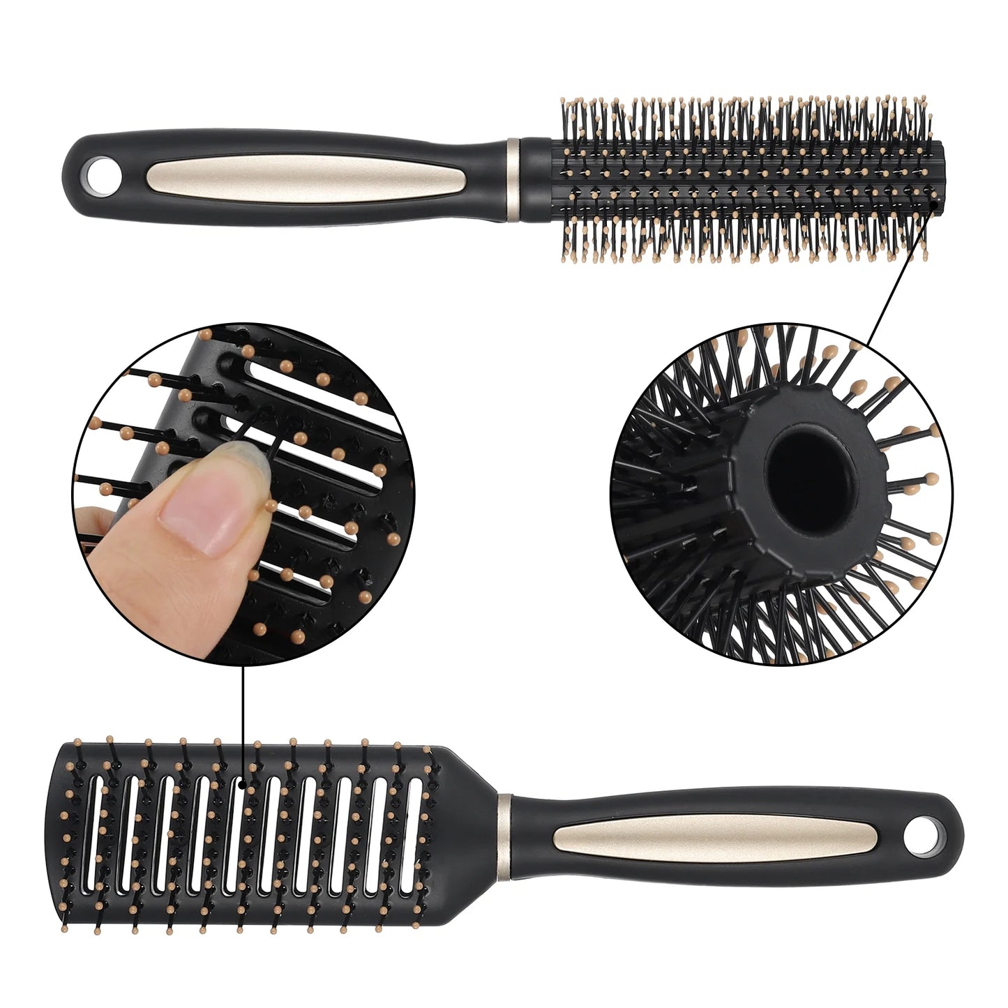 CrownElixer™ | 8 Pack Hair Combs