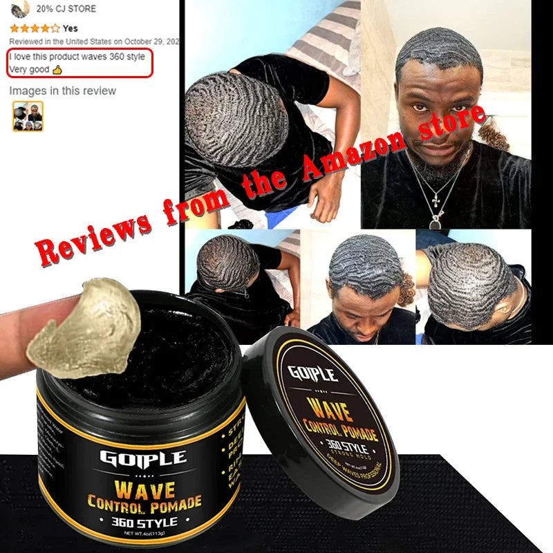 CrownElixer™ | Best African Pomade - Men's Waves