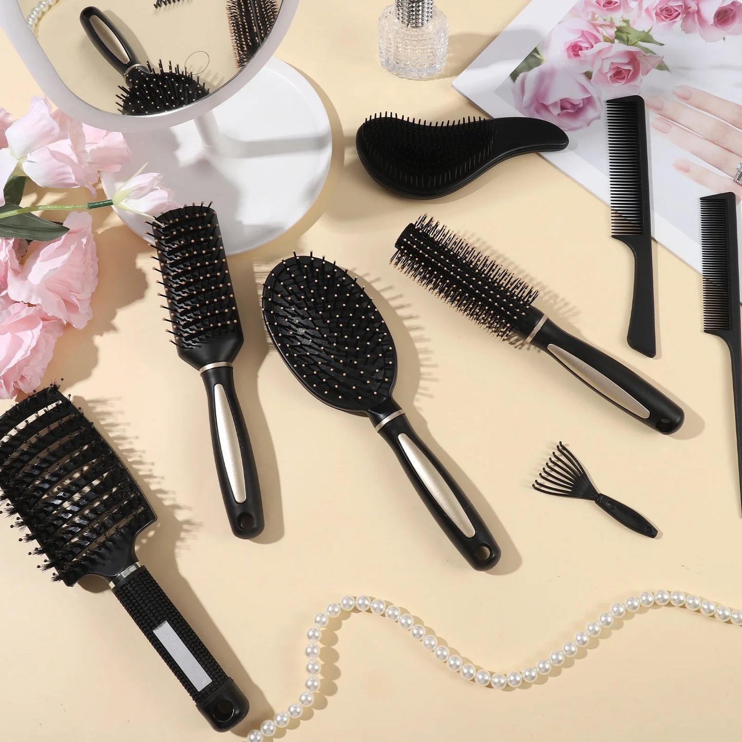 CrownElixer™ | 8 Pack Hair Combs