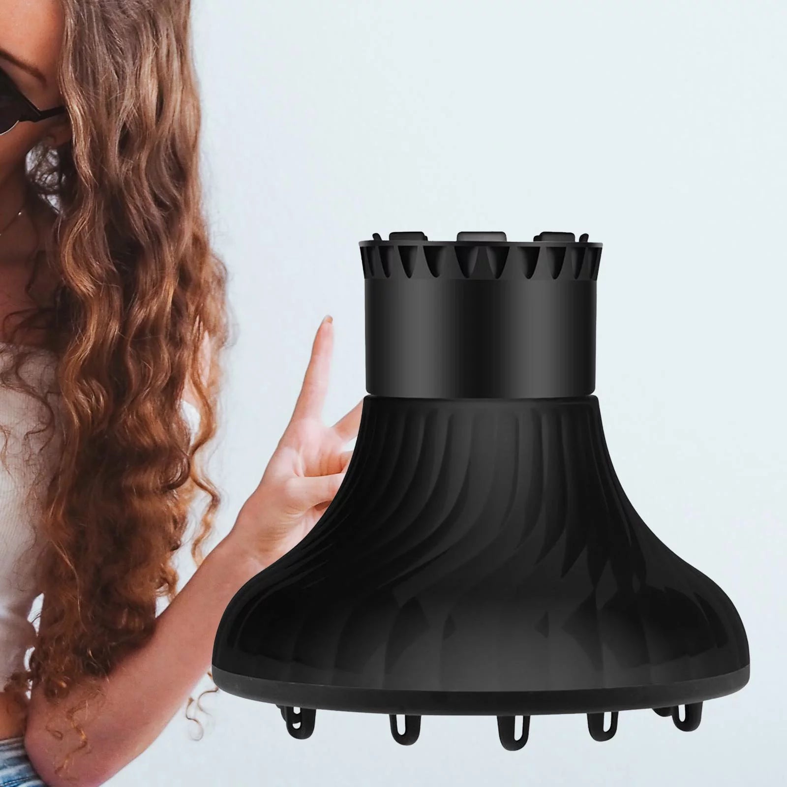 CrownElixer™ | Detachable Hair Diffuser